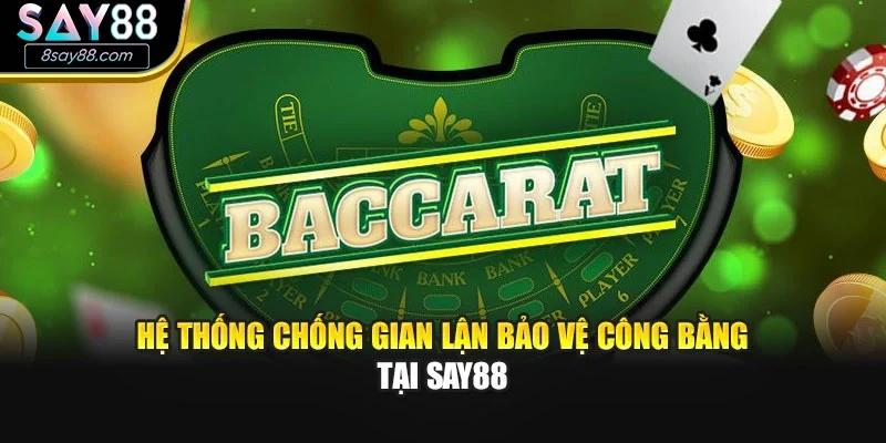 Hệ thống chống gian lận bảo vệ công bằng tại Say88