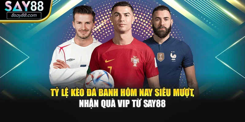 Tỷ Lệ Kèo Đá Banh Hôm Nay Siêu Mượt, Nhận Quà Vip Từ Say88